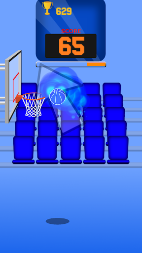 Code Triche One Touch Dunk: Jeu de basket-ball d'arcade 2D  APK MOD (Astuce) screenshots 2