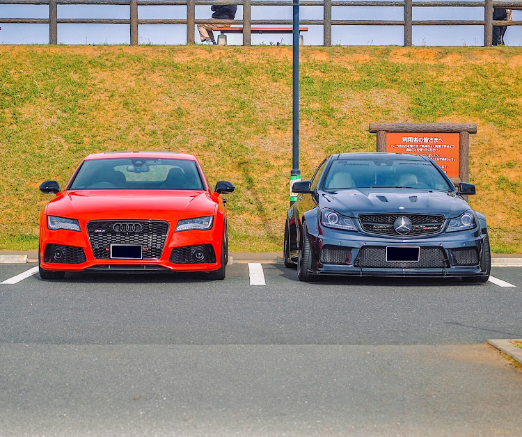 Cクラスのいつもイイね＆コメントありがとうございます😆・平日のカメ活📸・AMG C63 エディション507・リバティーウォーク・アウディRS7🟥に関するカスタム事例の投稿画像9枚目