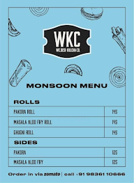 WKC menu 1