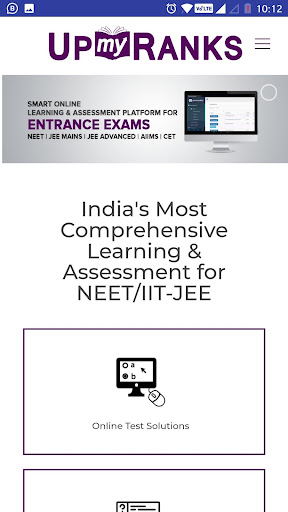 UpMyRanks.com - NEET/IIT Coaching Online