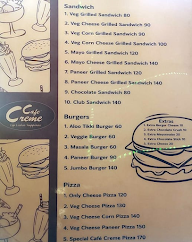 Cafe Creme menu 4