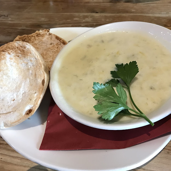 Cullen Skink with gluten free roll