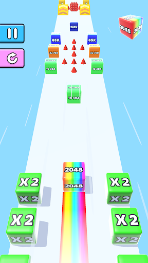 Screenshot Jelly Run 2048