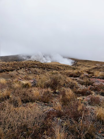 Tongariro Alpine Crossing Geothermal Steam