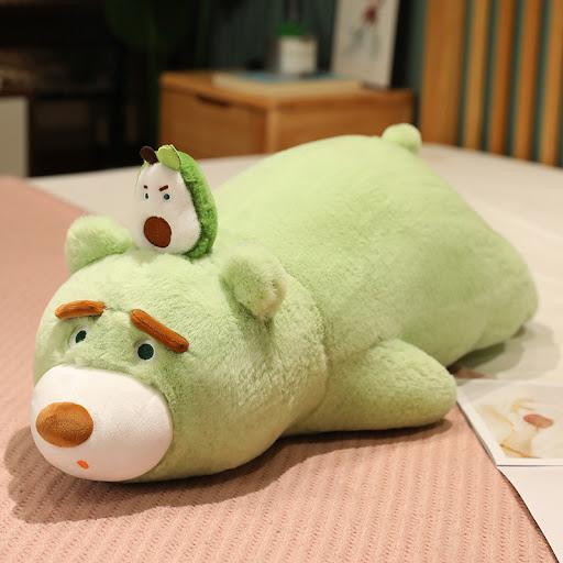 Title 2, Cute Fruit Bear Doll Plush Toy Strawberry, Soft...