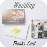 Cover Image of Download Wedding Thanks Card 1.0 APK