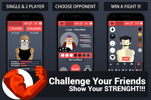 Screenshot Arm Wrestling VS 2 Player