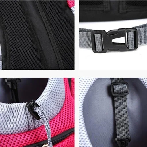 Portable Outdoor Dog Cat Carrier Bag Pet Carrier Backpack Oxford Cloth Double Shoulder Travel Backpack for Pet Dog Cat