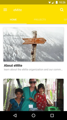 eMite - the little giving app