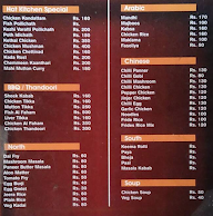 Hot Kitchen menu 2