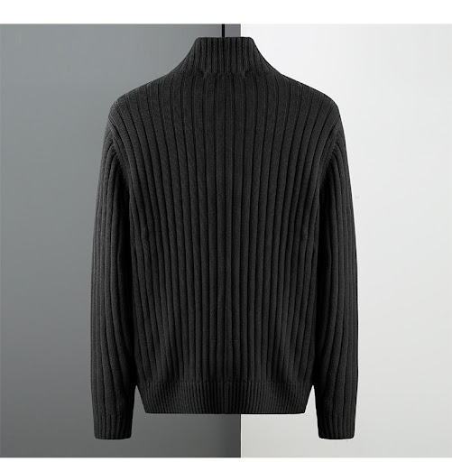 Title 3, Mens Winter Outerwear Knitted Sweater Cotton S...