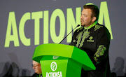 ActionSA national chairperson Michael Beaumont at the party's policy conference last year. File photo.