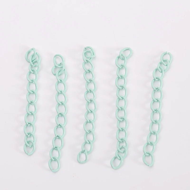 5cm Kleurrijke Metalen Verlengketting voor Ketting Armband Verstelbare Staart Handige Sieraden Accessoire