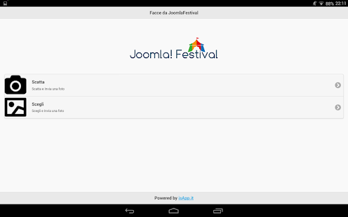 Facce da Joomla! Festival Screenshots 1