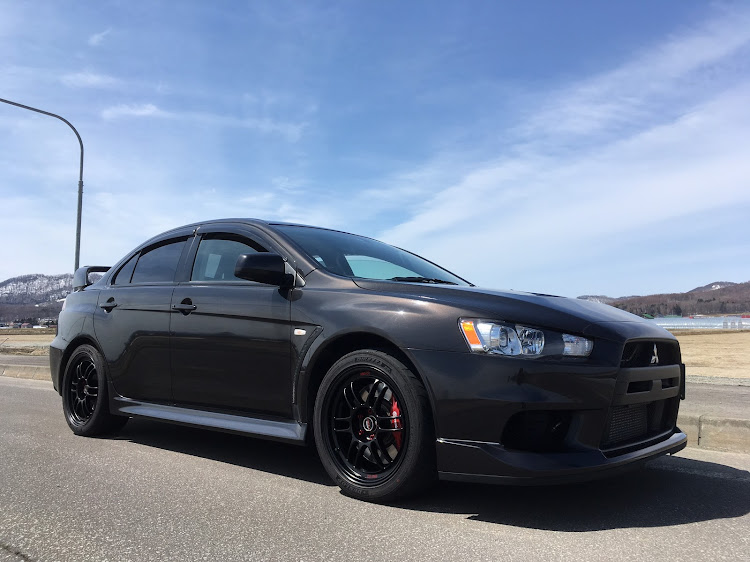 ランサーエボリューションのランサーエボリューションＸ・洗車した！・RPF1・HKS スーパーターボマフラー・旭川に関するカスタム事例の投稿画像3枚目