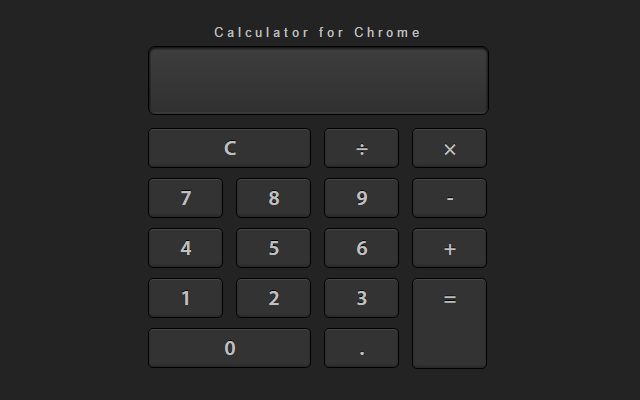 Calculator for Chrome Preview image 3