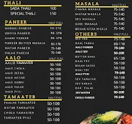 Jai Mata Di Restaurant menu 4