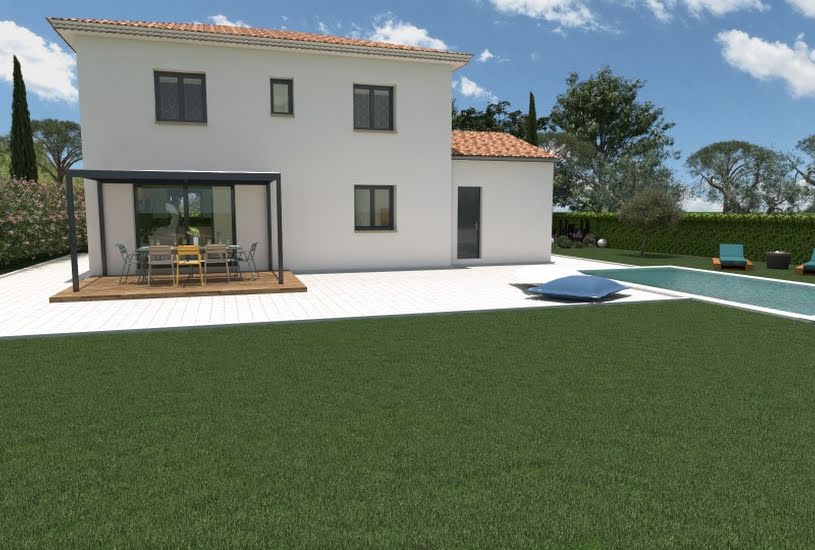  Vente Terrain + Maison - Terrain : 1 400m² - Maison : 113m² à Grimaud (83310) 