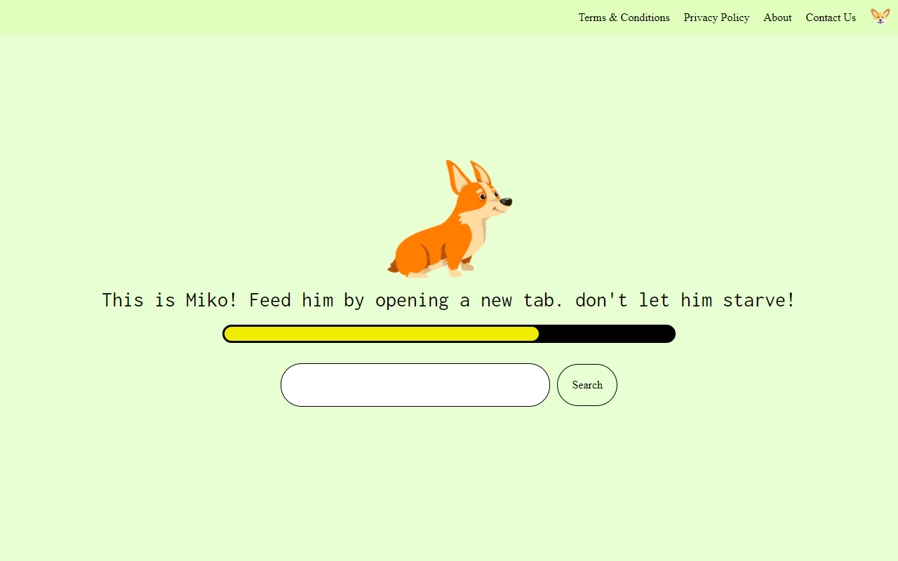 Miko New Tab Preview image 0