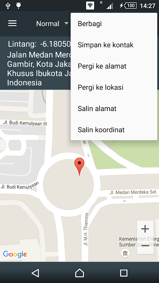 Peta Koordinat - Apl Android di Google Play