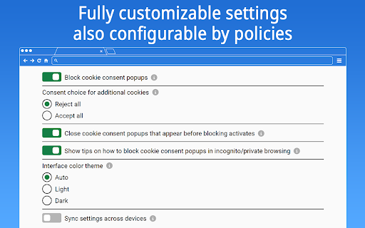 Cookie Consent Popup Blocker: Google, YouTube