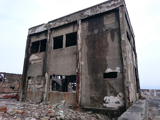 Last Building on island