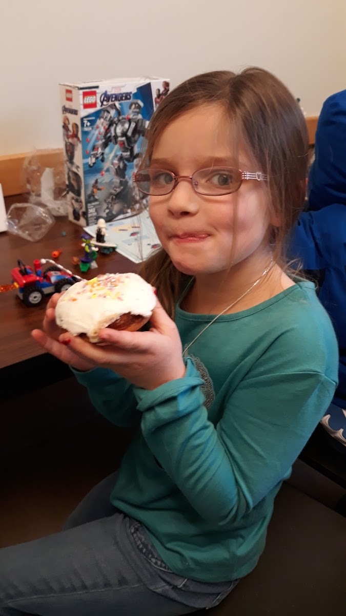 My daughter LOVES the birthday cake donuts