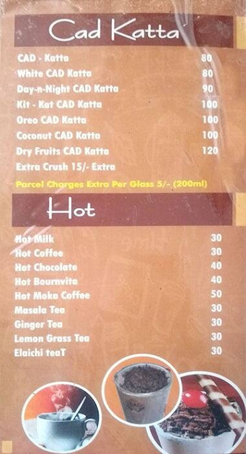 Sai Cafe Katta menu 