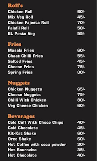 Fun Loaded Food menu 2