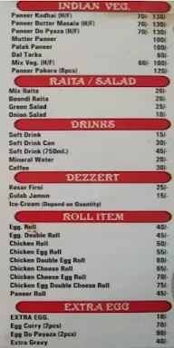 Kolkata Biryani menu 1