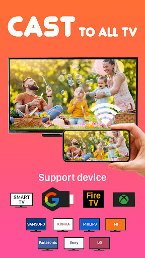 Screenshot Cast to TV: Screen Mirroring