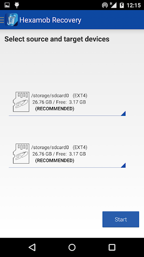 Hexamob 복구 할 삭제 된