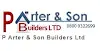 P Arter & Son Builders Ltd Logo