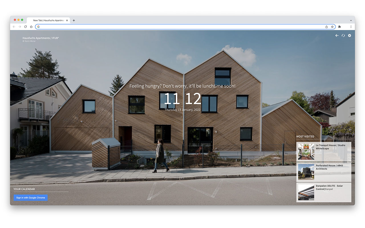 ArchDaily New Tab Preview image 5