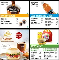 McDonald's menu 5