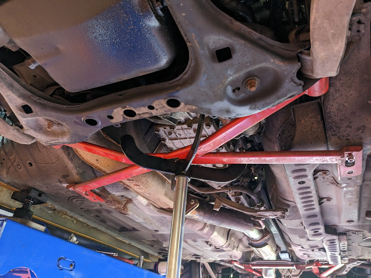 RX-7の補強パーツに関するカスタム事例の投稿画像2枚目