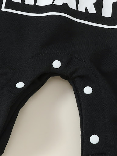 Title 8, Baby One-piece Romper Long Climbing Love, desig...