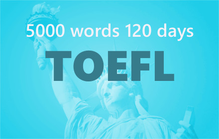 TOEFL 5000 Words in 120 Days small promo image