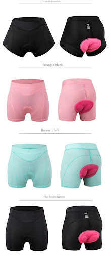 Title 2, Womens Bicycle Tight Biker Underwear Stretch B...