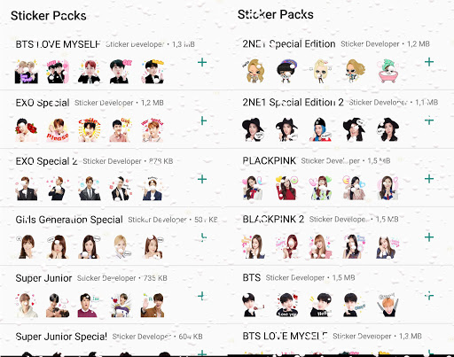 WAStickerApps Korean Idol Sticker for WhatsApp