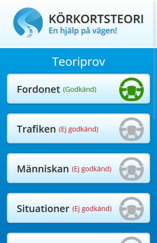 Körkort - Teoriprov