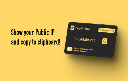 Easy IP Finder small promo image