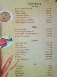 Mayuri Restaurant menu 5