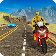 Super Hero Bike Endless Racing 3D  Icon