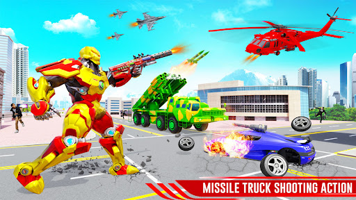 Screenshot Missile Truck Dino Robot Car