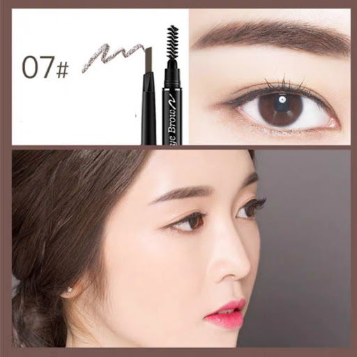 Title 2, Double head rotating eyebrow pencil for defined...