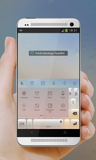 免費下載個人化APP|Fresh mornings TouchPal Theme app開箱文|APP開箱王