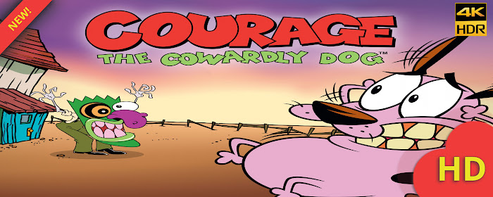 Courage the Cowardly Dog Wallpaper & Courage marquee promo image