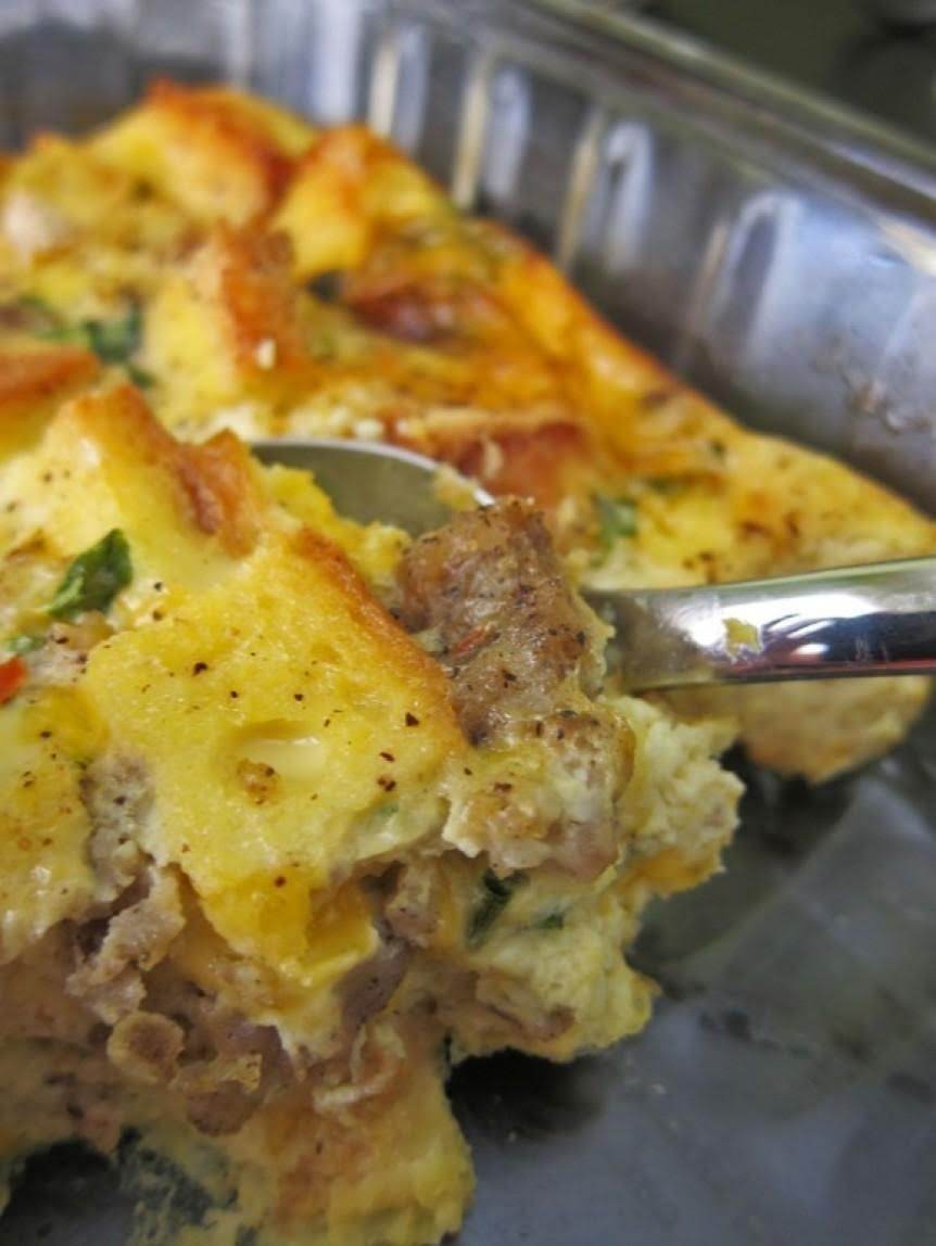 Sausage And Egg Breakfast Casserole Recipe | Just A Pinch Recipes