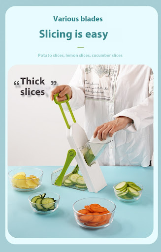Title 4, Household Kitchen Multi-function Vegetable Chop...